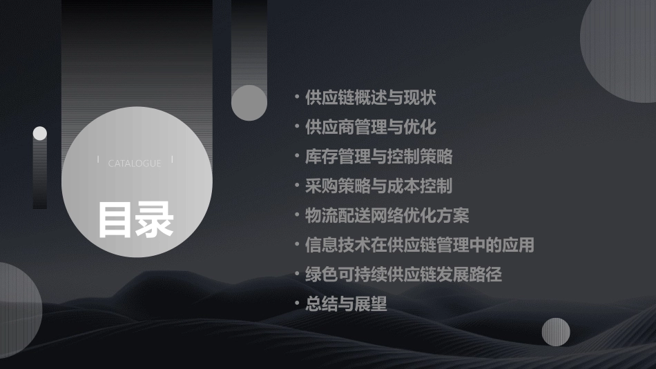 2024供应链管理汇报ppt模板_第2页