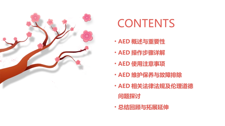 能救命的AEDAED使用方法课件_第2页