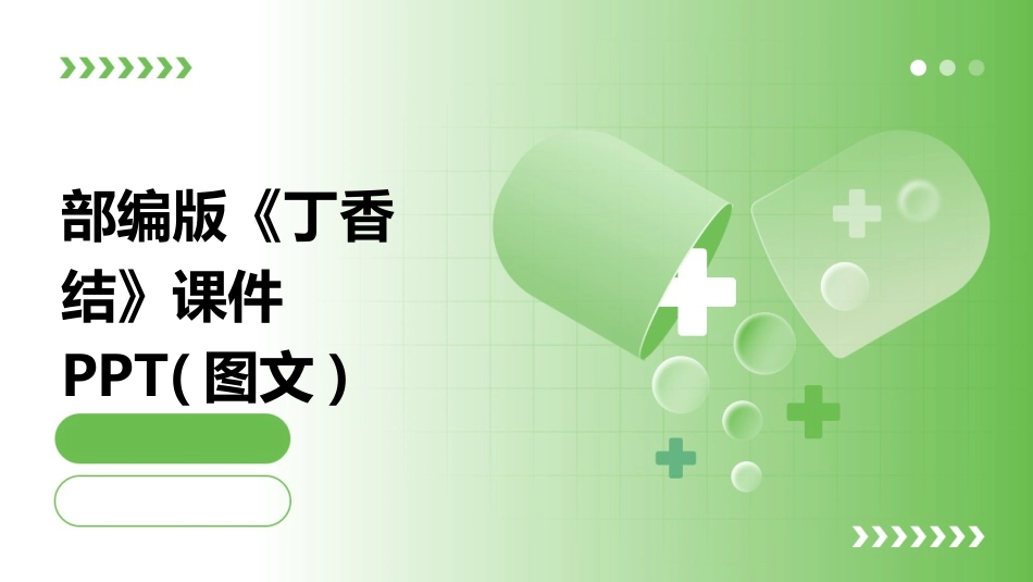 部编版《丁香结》课件PPT(图文)_第1页