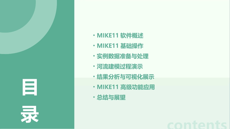 MIKE11简单实例操作教程_第2页