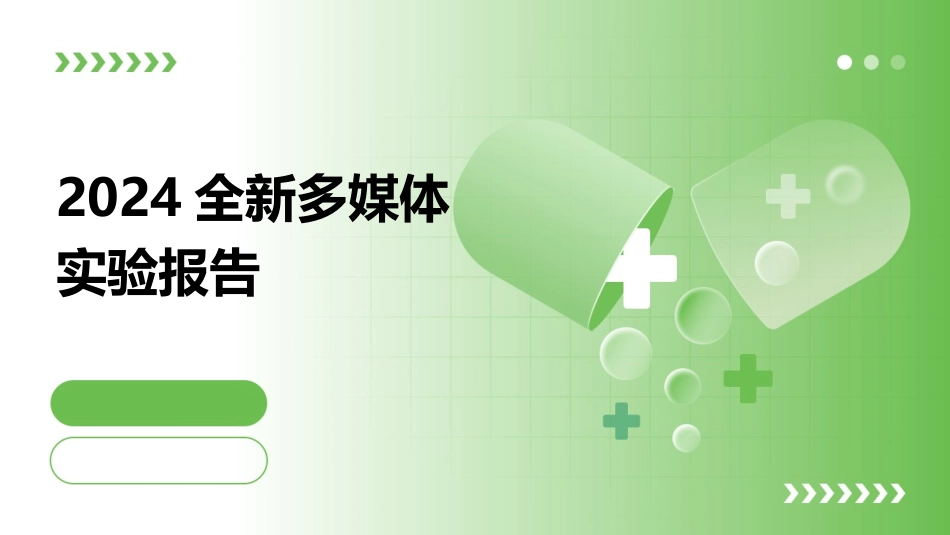 2024全新多媒体实验报告_第1页