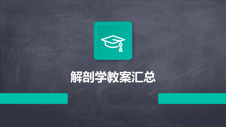 解剖学教案汇总_第1页