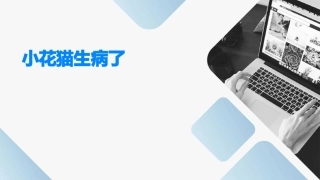 小花猫生病了