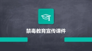 禁毒教育宣传课件