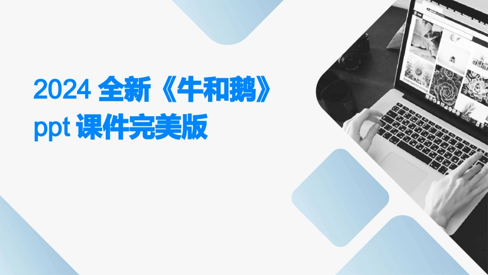 2024全新《牛和鹅》ppt课件完美版_第1页