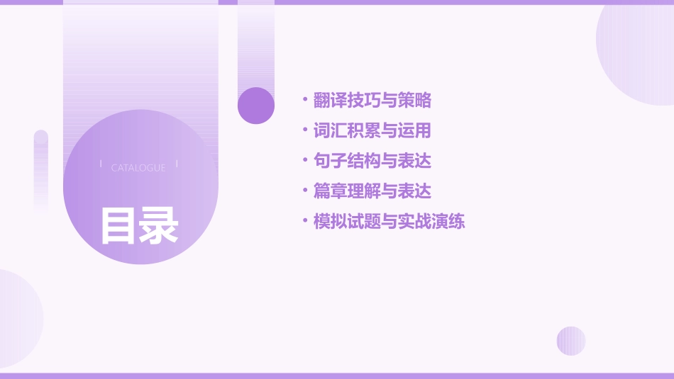 大学四级汉译英辅导1_第2页