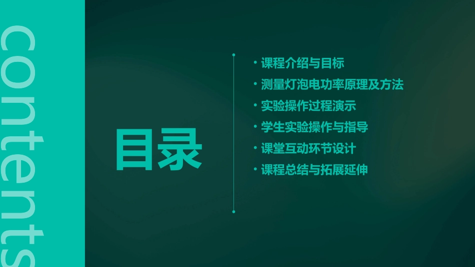 《第四节测量灯泡的电功率》教学设计(薛兰)_第2页