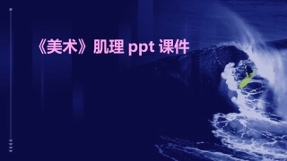 《美术》肌理ppt课件