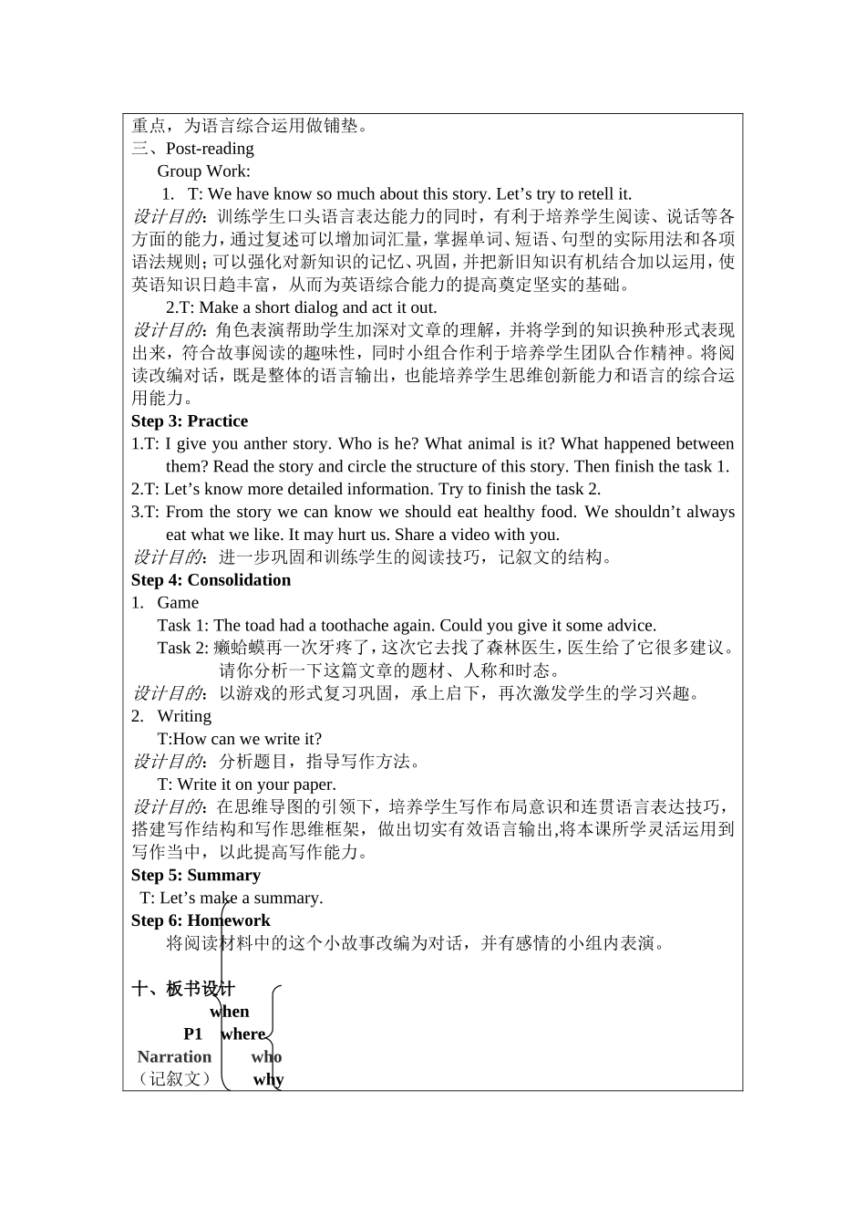 Unit 2 Keeping Healthy 八年级英语教学设计_第3页