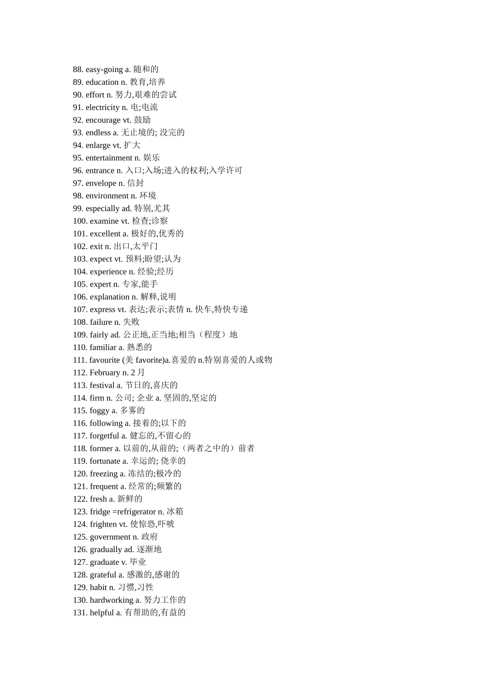高考考前必写350个常用难词_第3页
