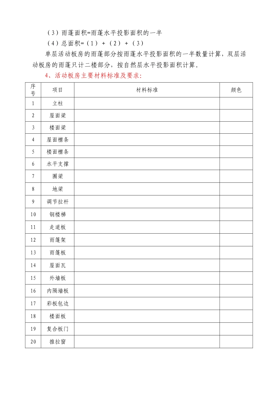 活动板房购销、安装合同_第3页
