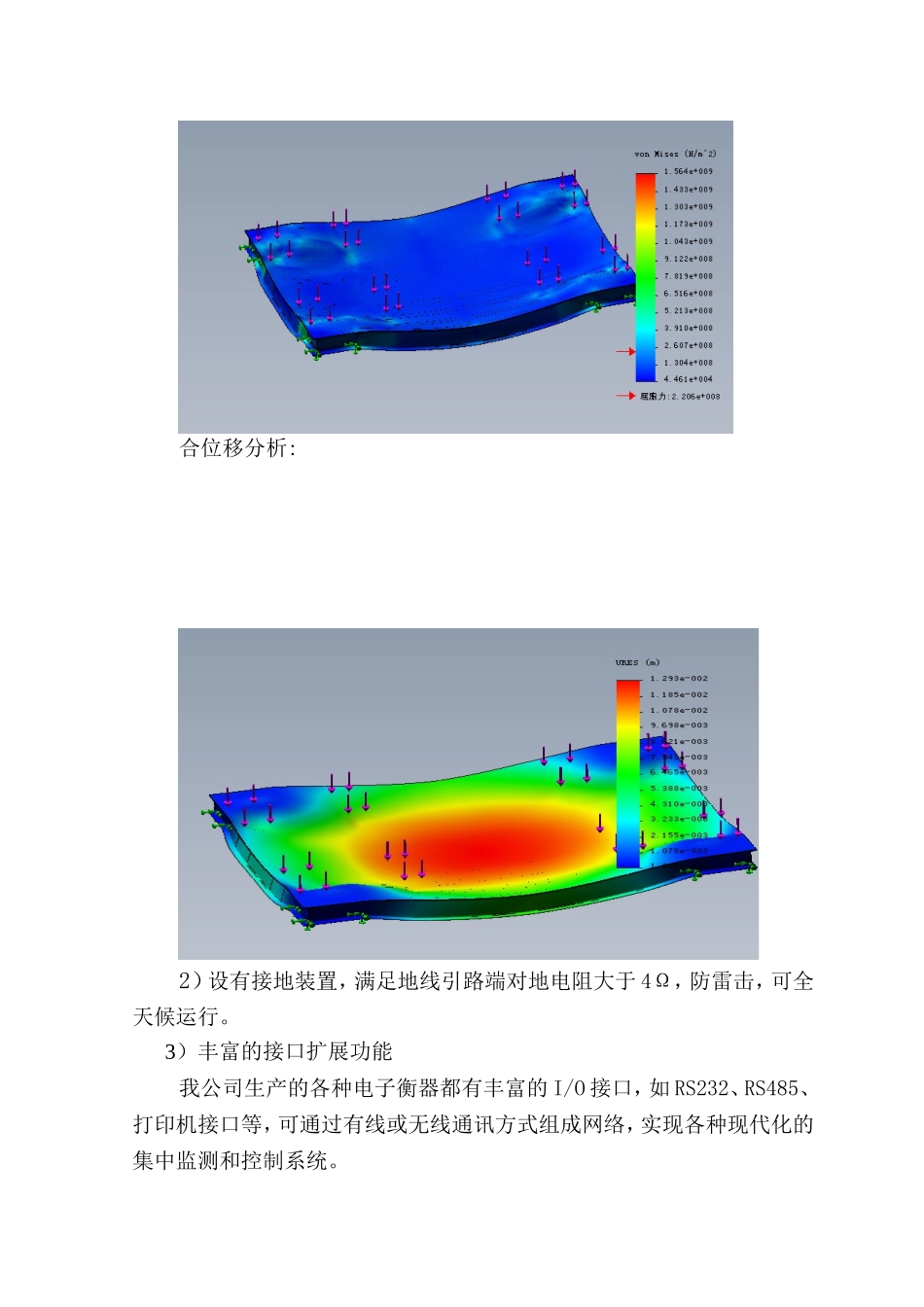 建邦HCS系列动静态全电子数字汽车衡技术方案_第2页