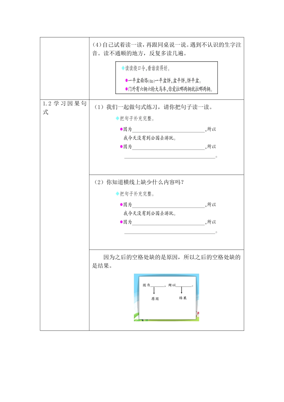 小学语文语文社S版三年级上册语文百花园二第1课时活动设计_第2页