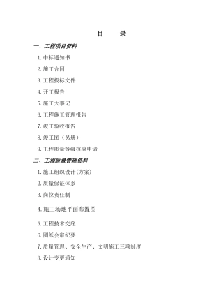 施工监理常用表格汇编