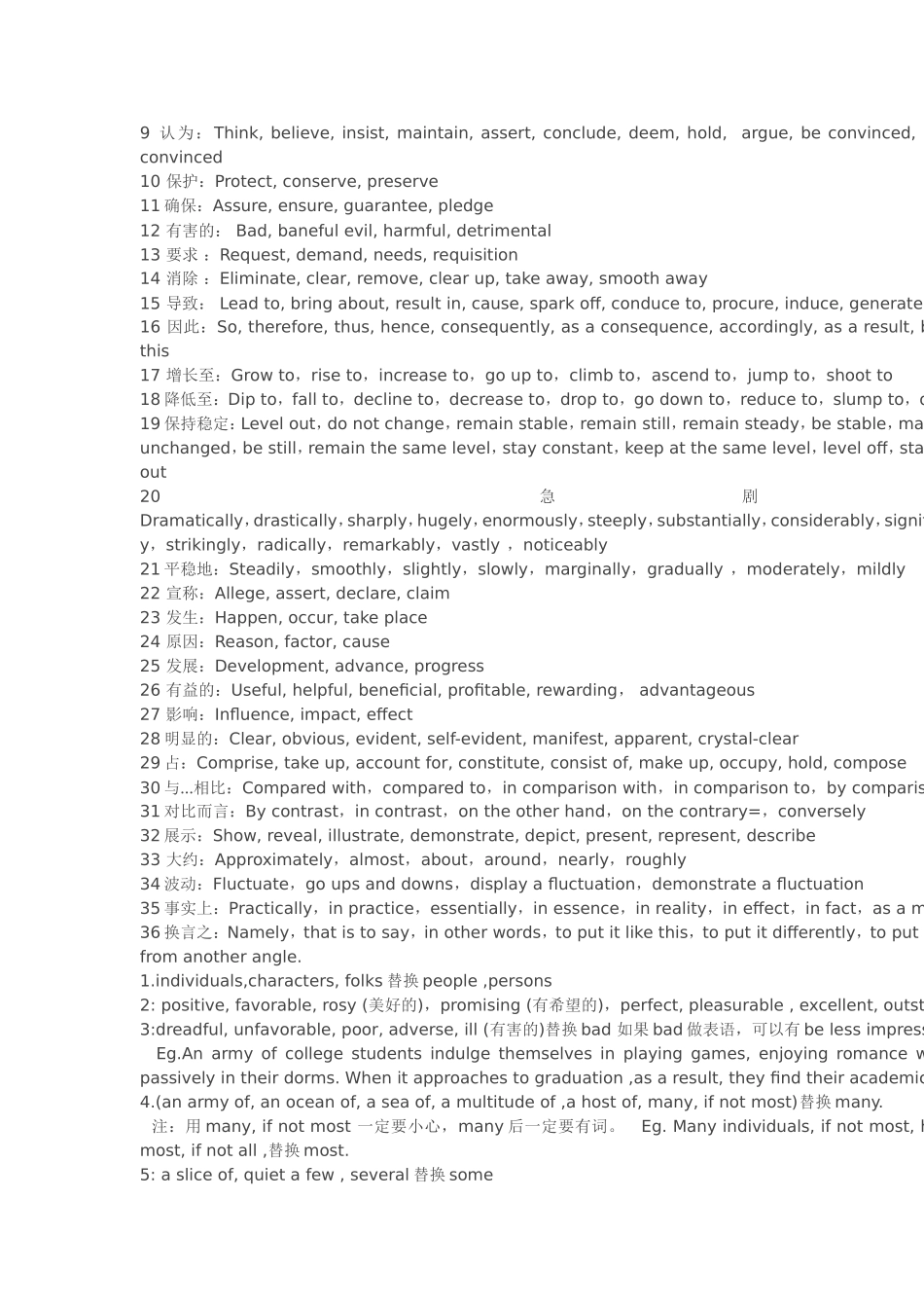 形容词动词短语英语汇编_第3页