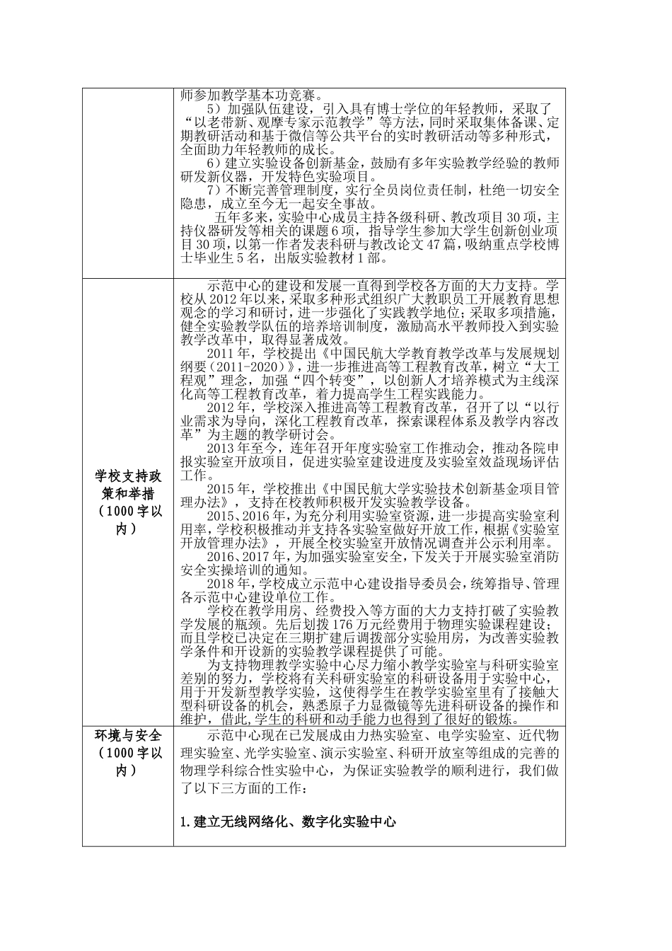 物理实验室市实验教学示范中心建设单位验收自评报告_第2页