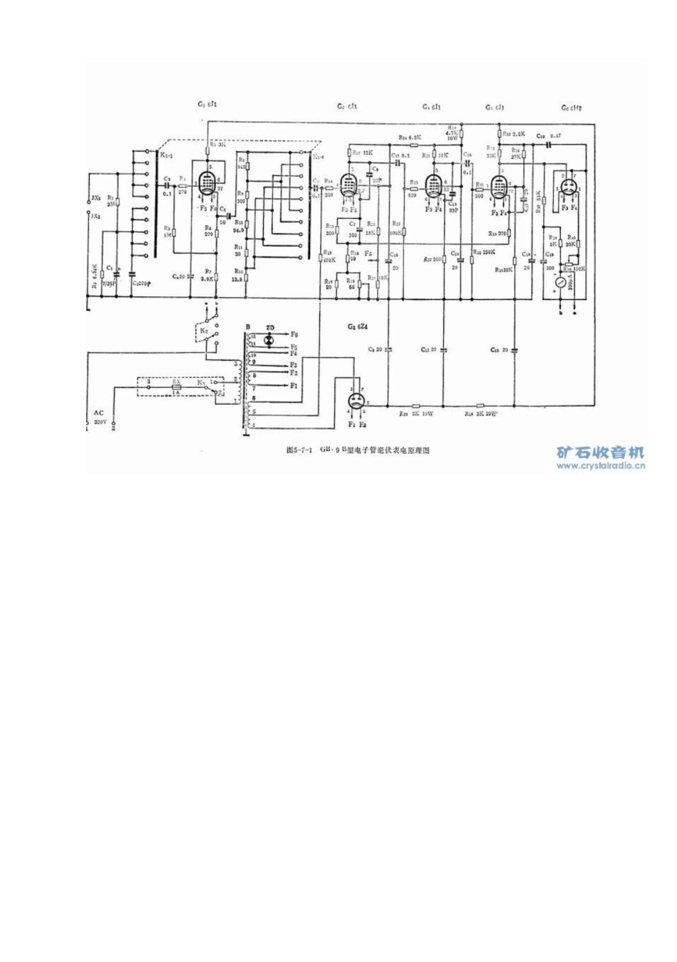 GB－9B型电子管毫伏表使用说明书_第3页
