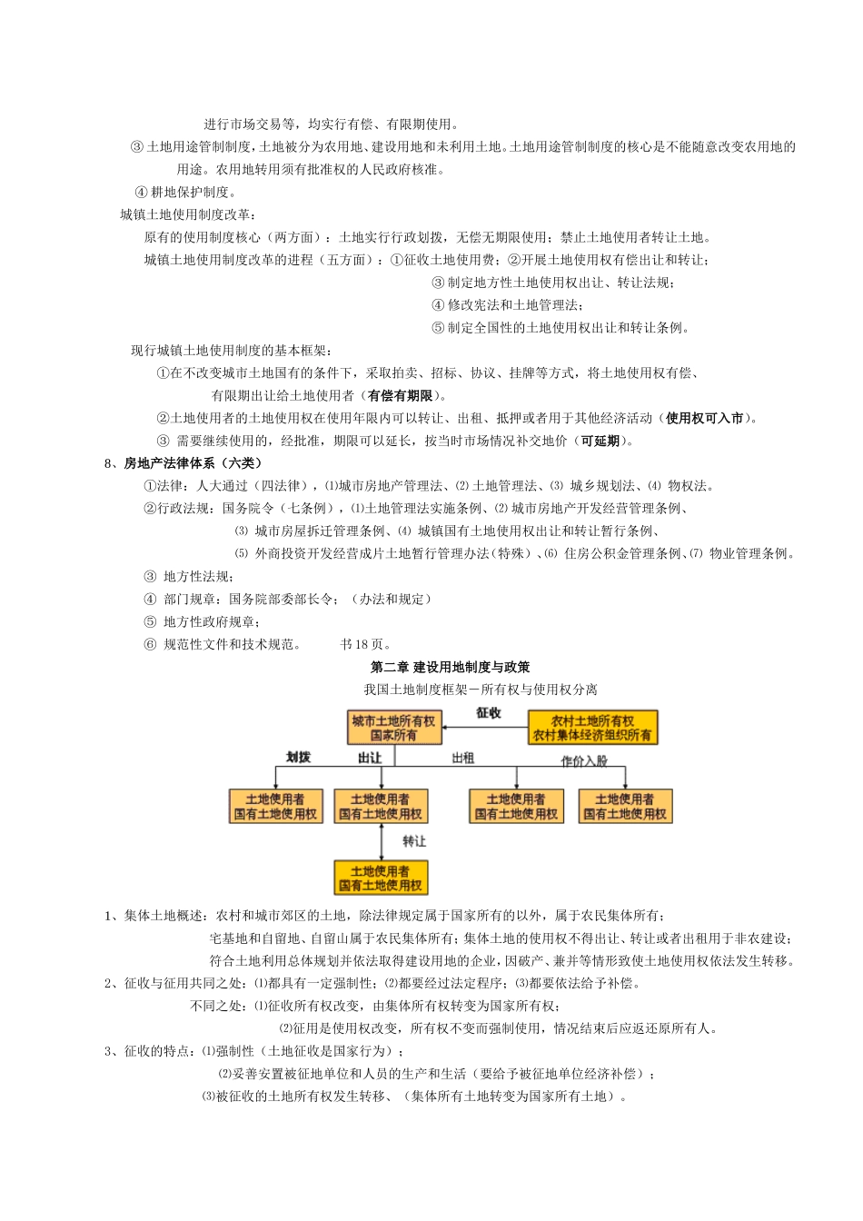 《房地产基本制度与政策》复习提纲_第3页