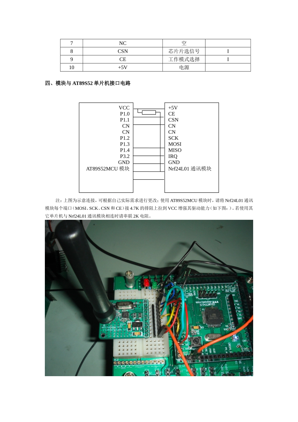nRF24L01无线通信模块使用手册_第2页