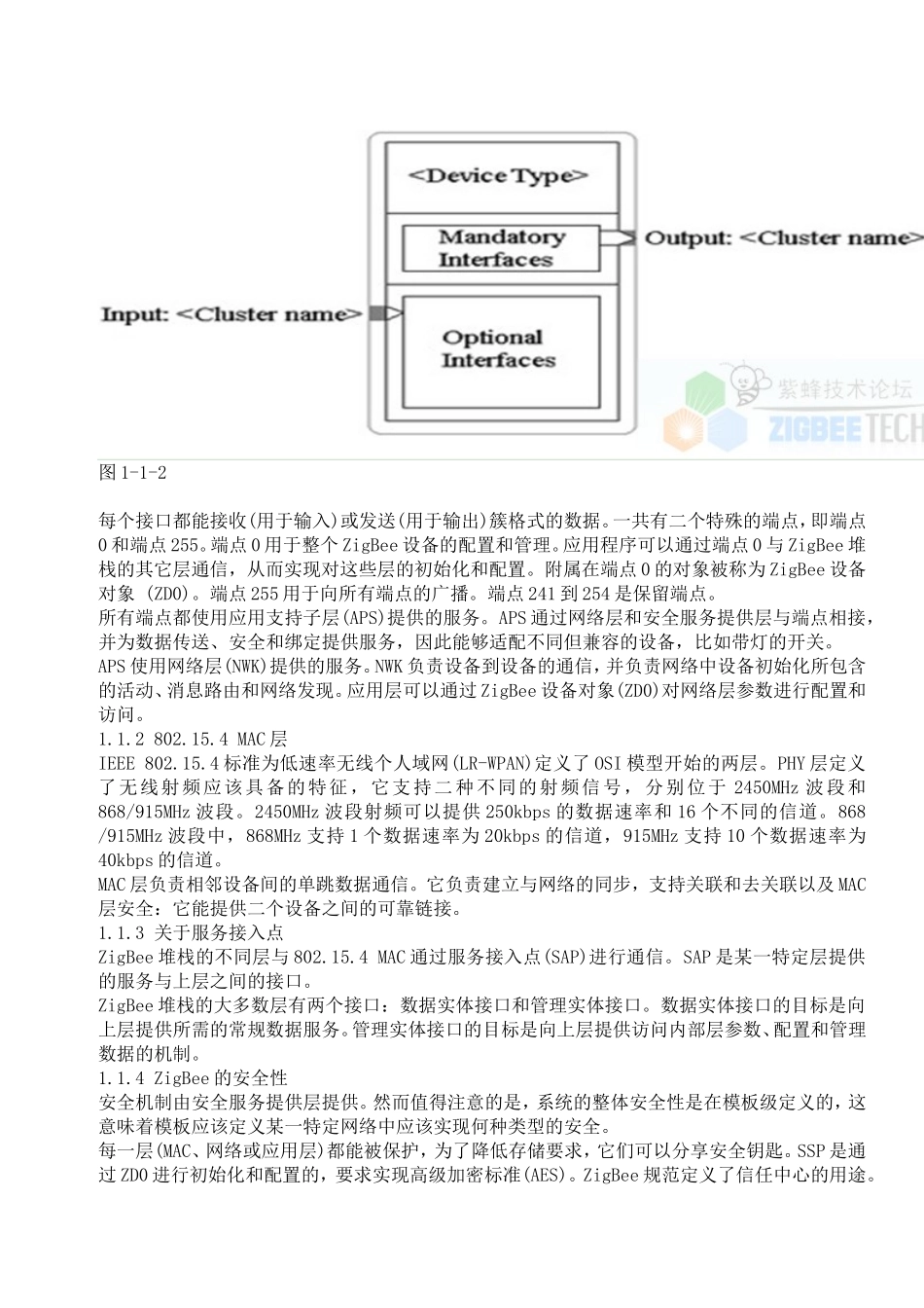 ZigBee堆栈架构知识点梳理汇总_第2页