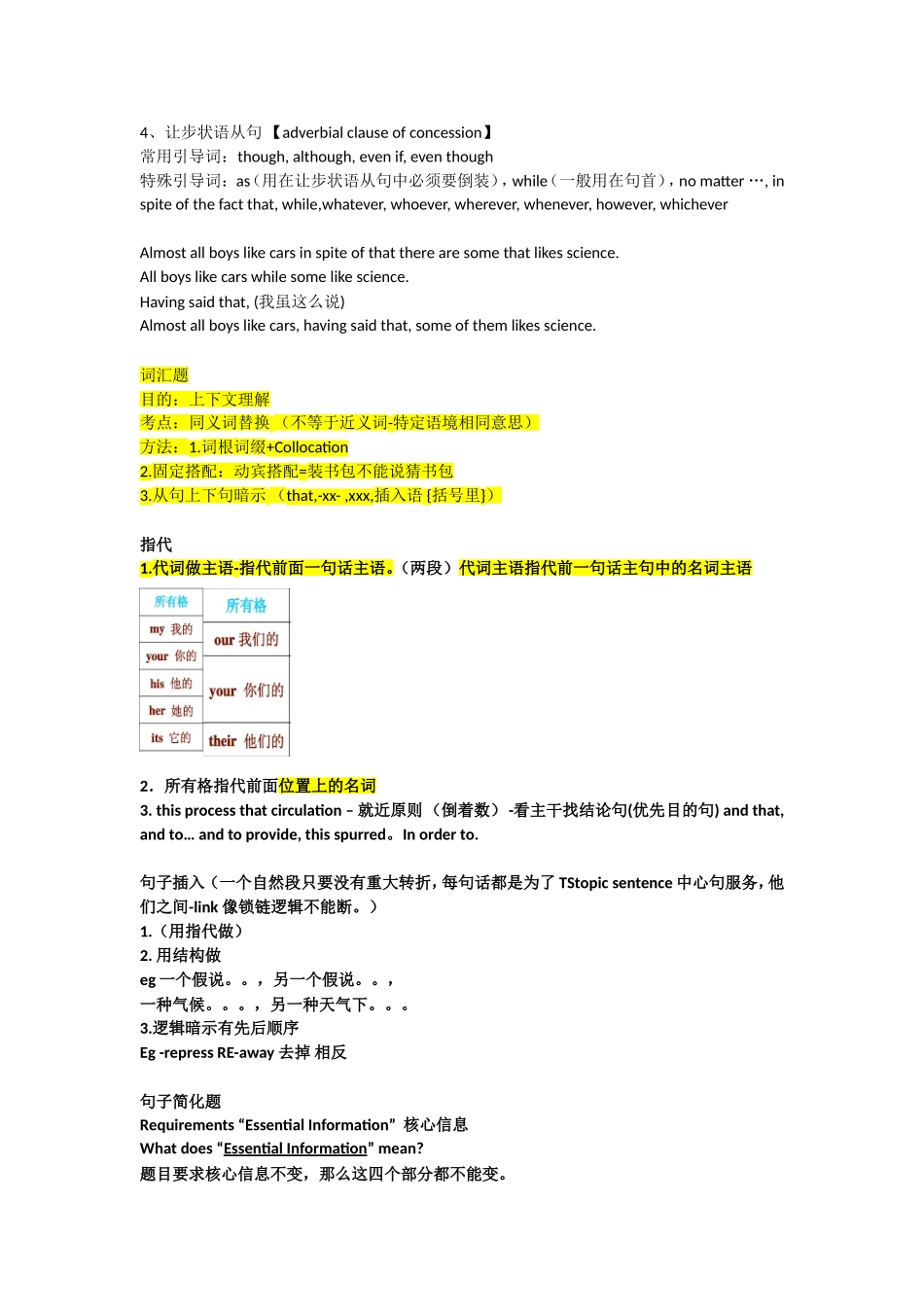 Simple简单句主谓宾主系知识点梳理汇总_第2页
