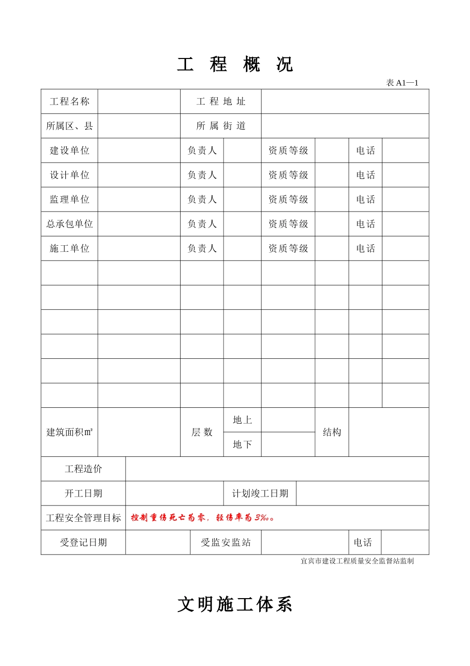 工程概况及安全生产保证体系_第2页