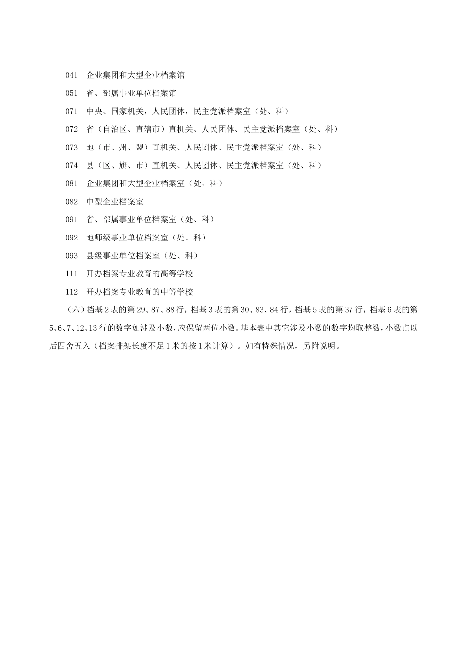 档案事业统计年报制度_第3页