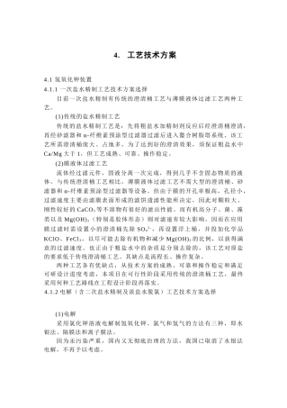 氢氧化钾装置工艺技术方案