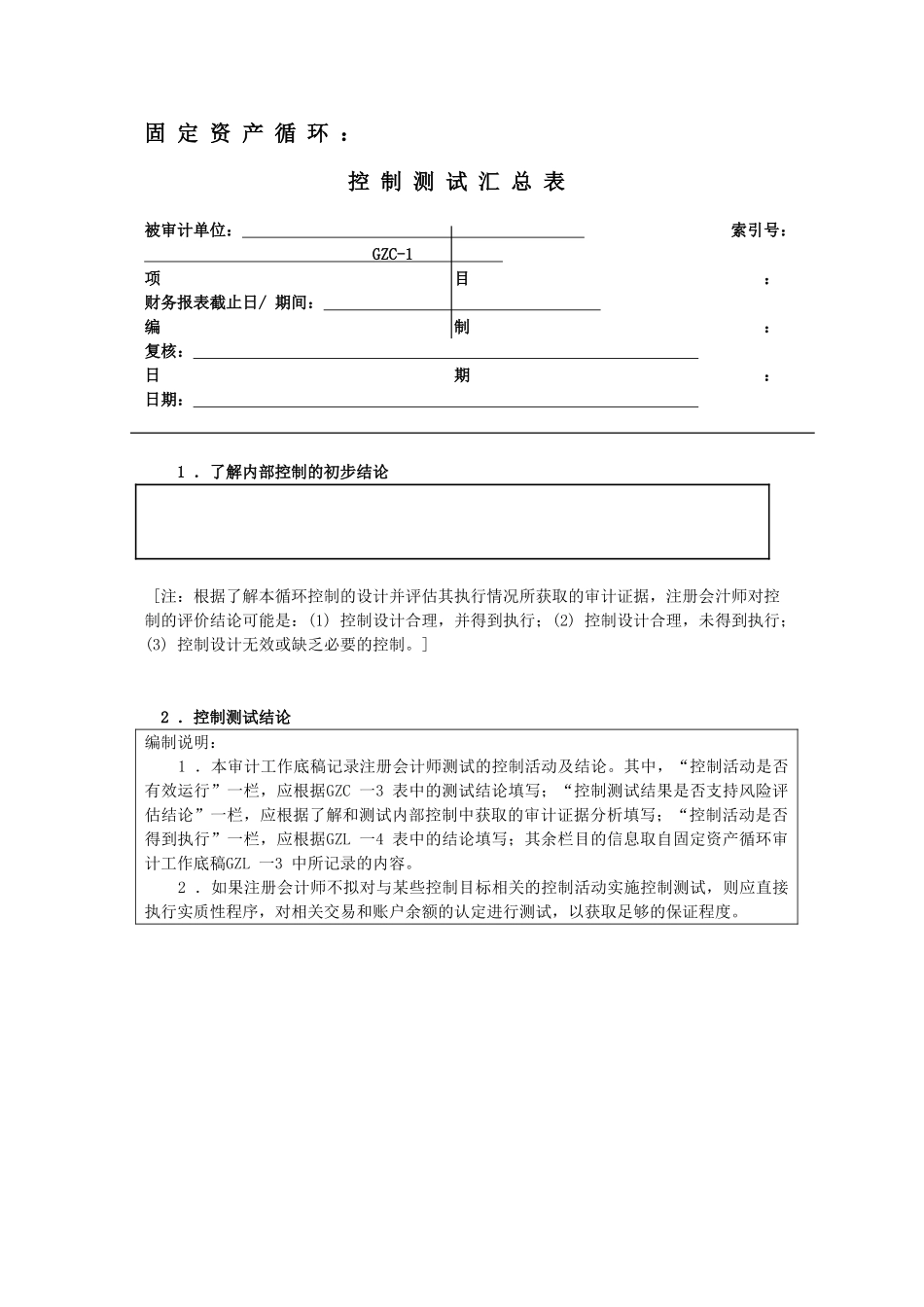 固定资产循环知识点梳理汇总_第2页