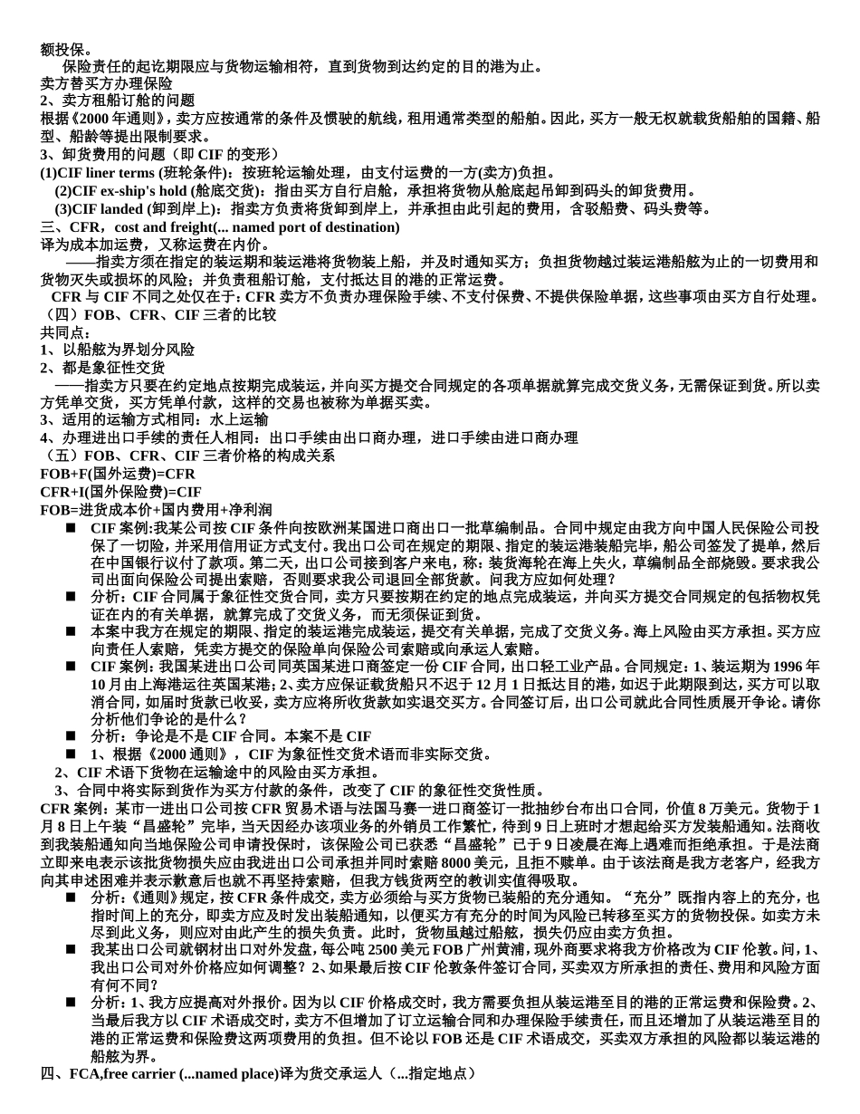 价格条款及相关案例_第3页