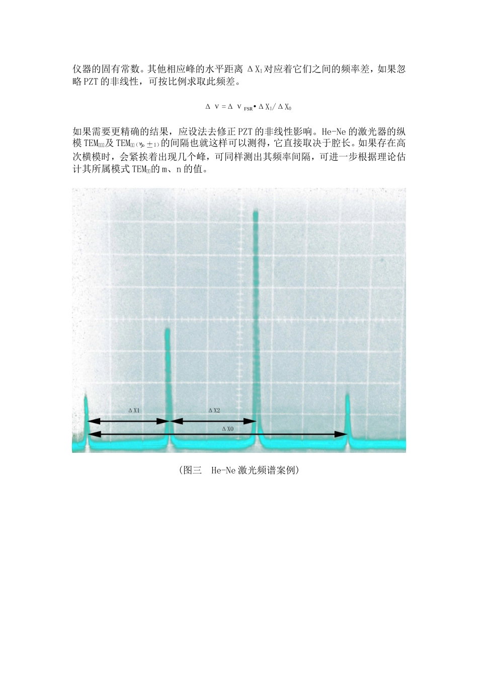 CFP-1.8激光纵模仪使用说明书_第3页