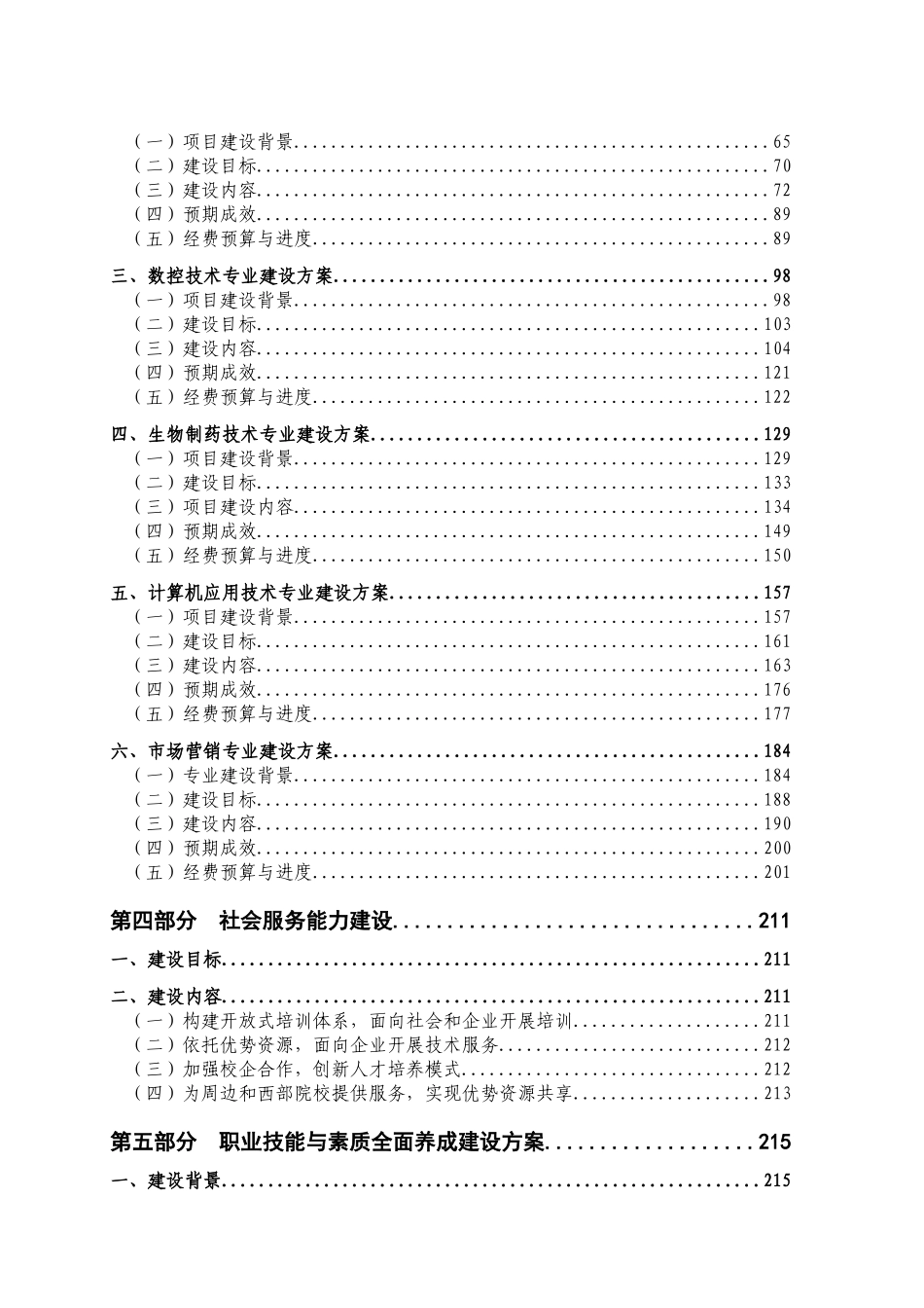 国家示范性高等职业院校项目建设方案_第2页
