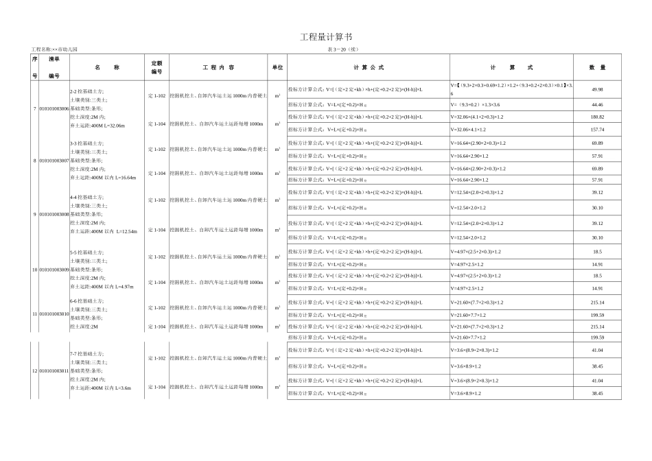 工程量计算(土  建  部  分)_第3页
