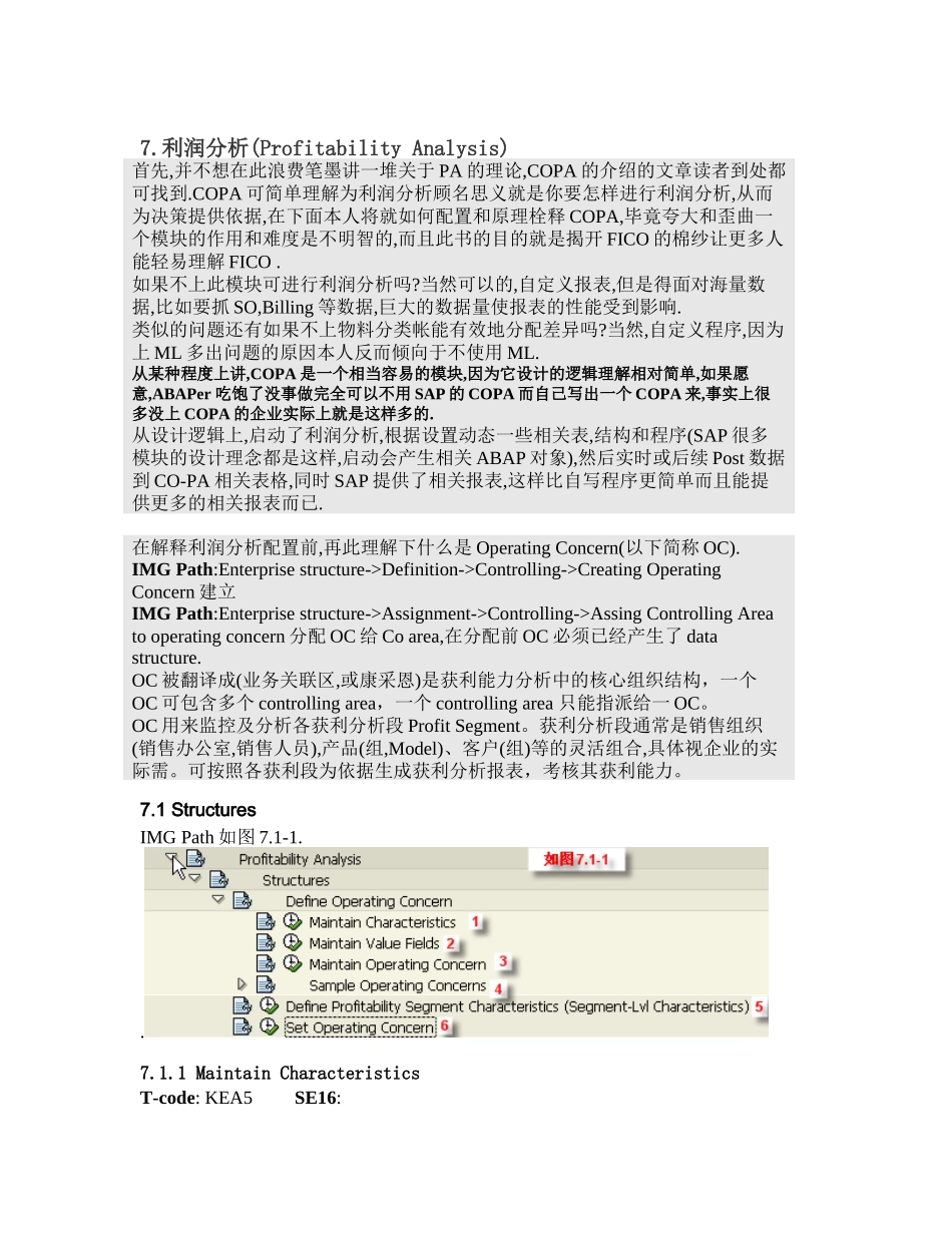 利润分析(ProfitabilityAnalysis)知识点梳理汇总_第1页