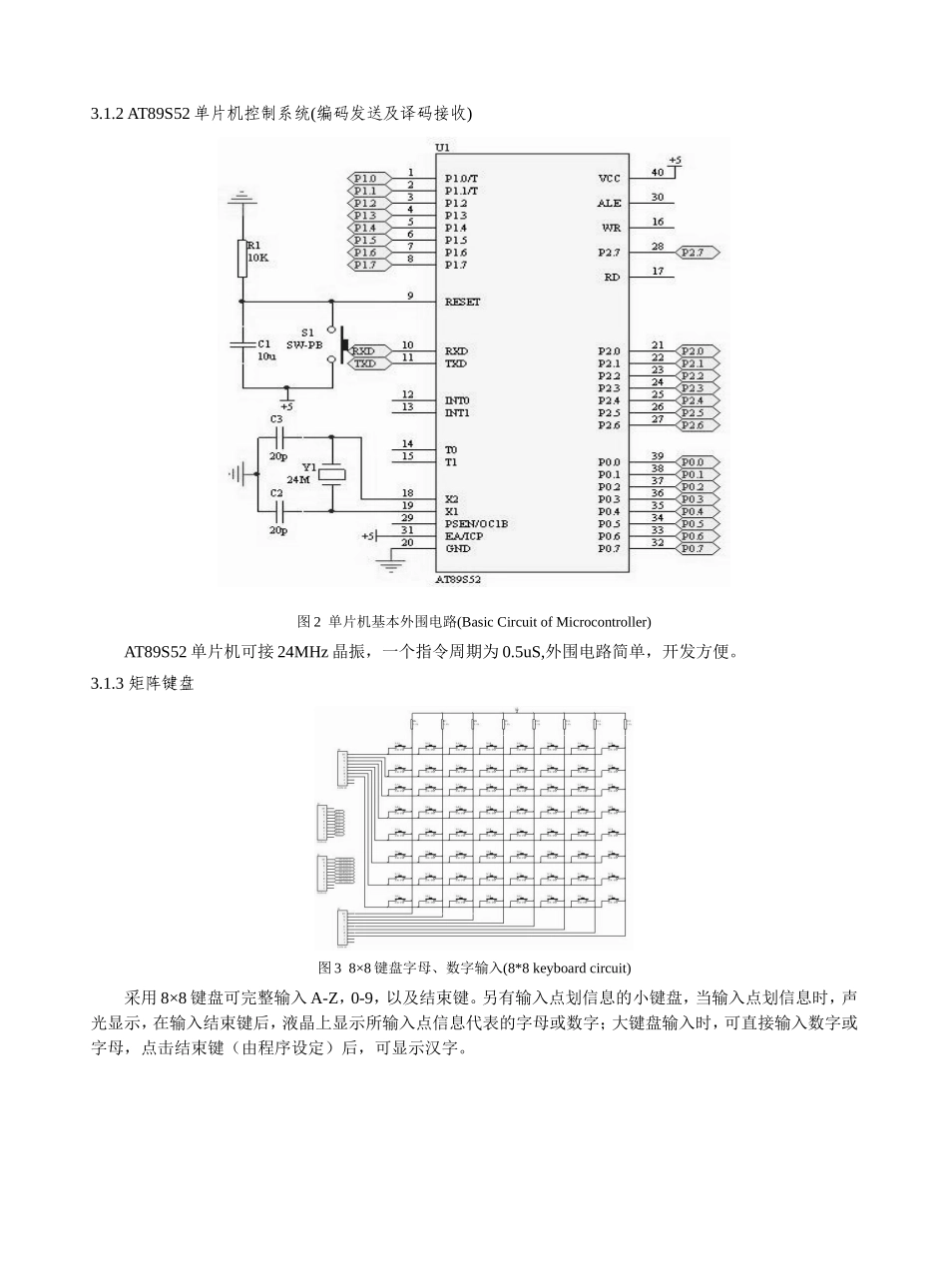 基于光纤通信的简易有线电报机的实现 电子信息专业_第3页