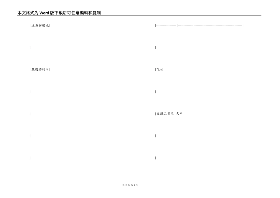 四川国内旅游组团合同_第3页