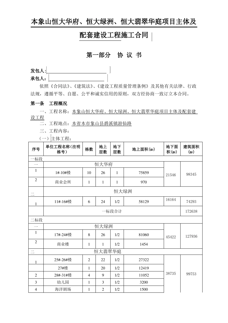 主体合同范本协议书_第3页
