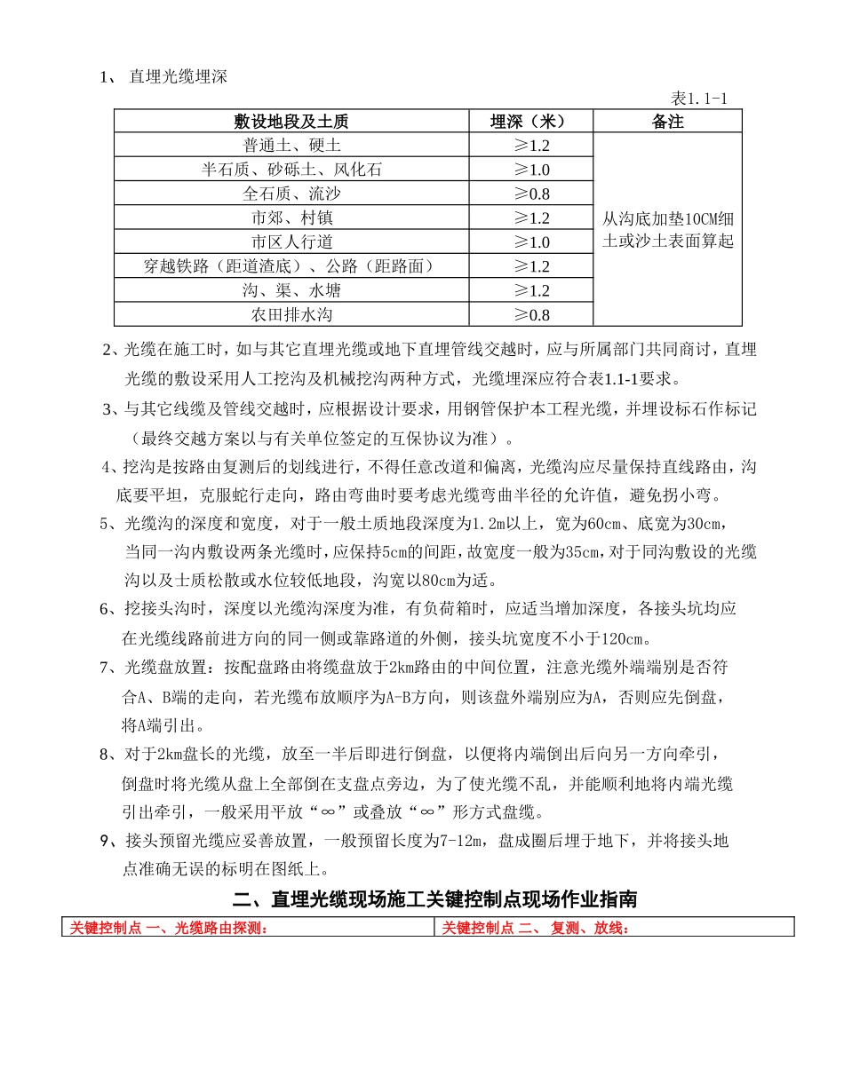 通信线路工程施工关键控制点现场作业指南_第2页
