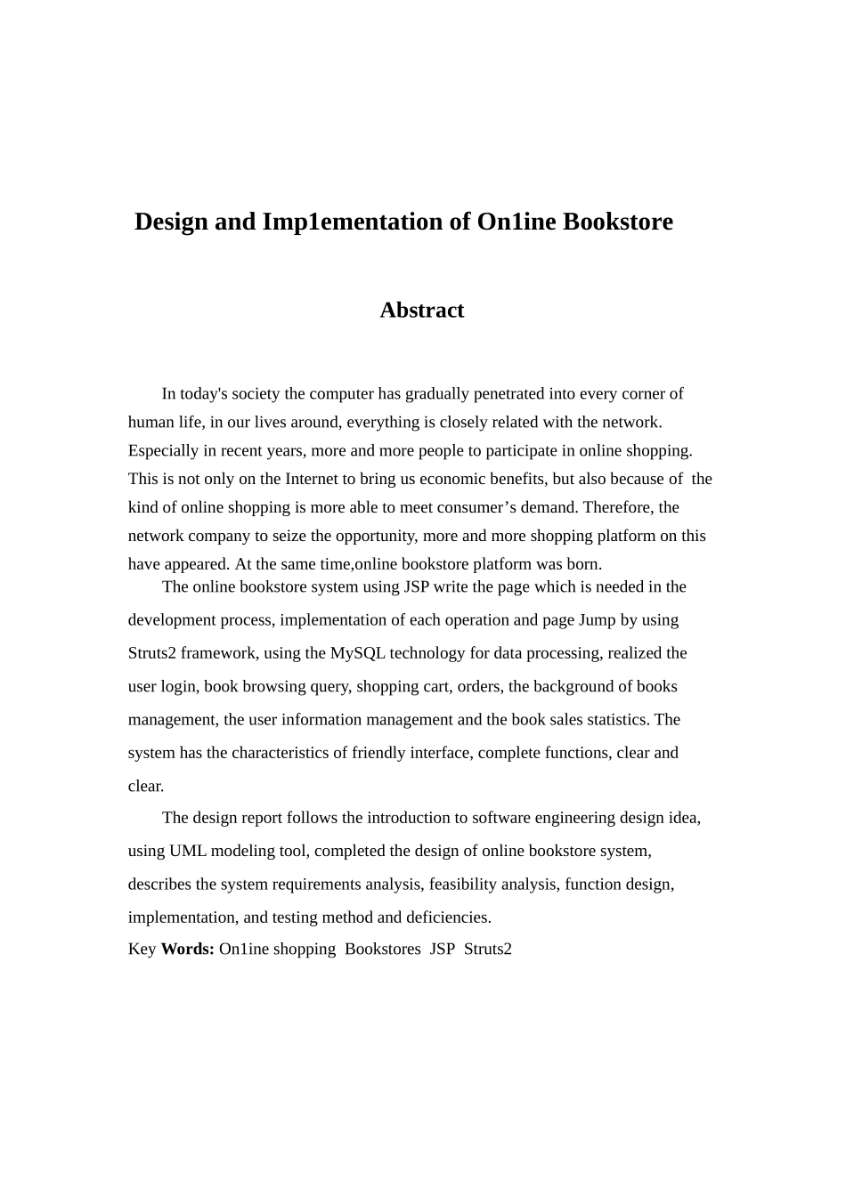 网上书店的设计与实现  计算机专业_第2页