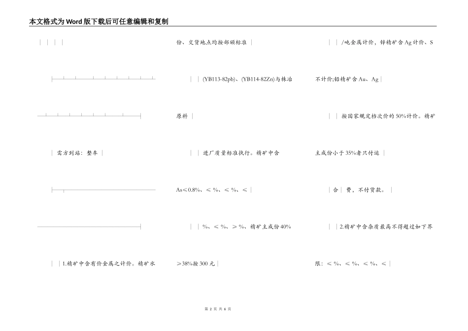 陕西省有色金属中间产品供需合同_第2页