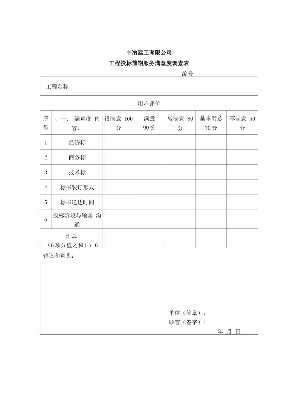合同履约满意度调查表_第1页