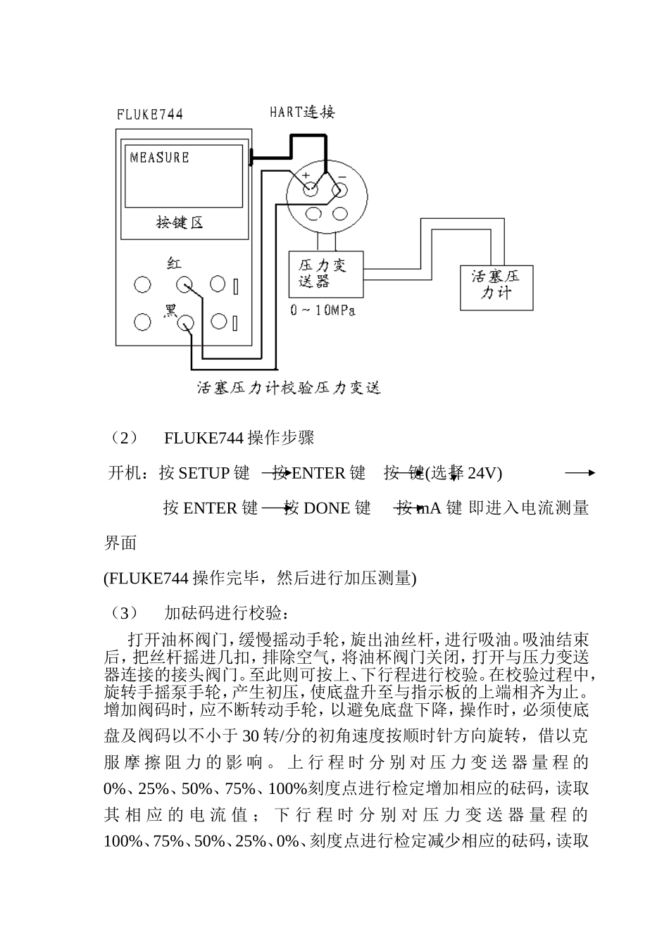压力变送器的校验操作手册_第3页