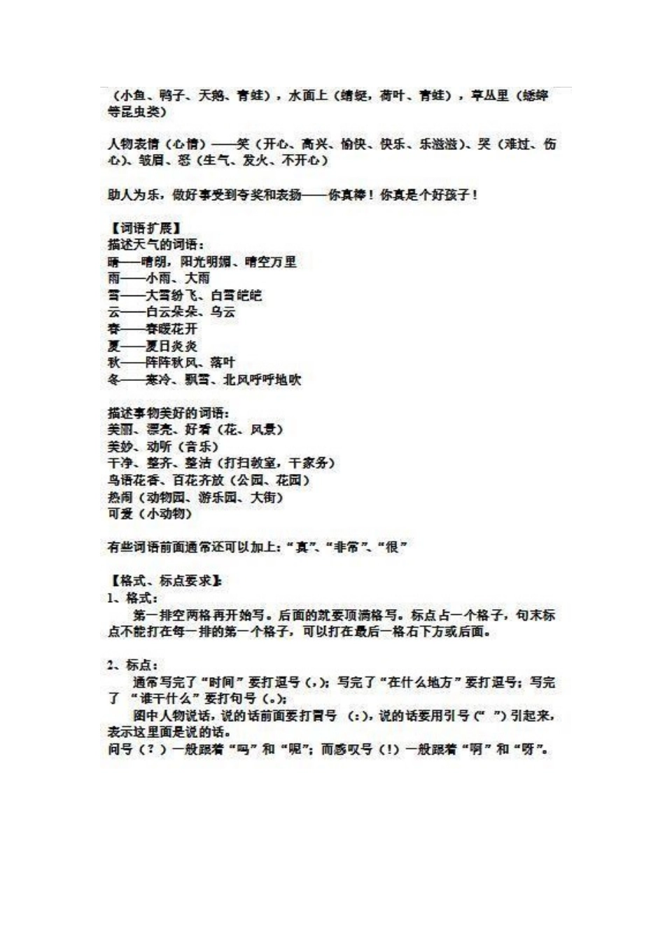 一年级语文学习看图写话_第3页