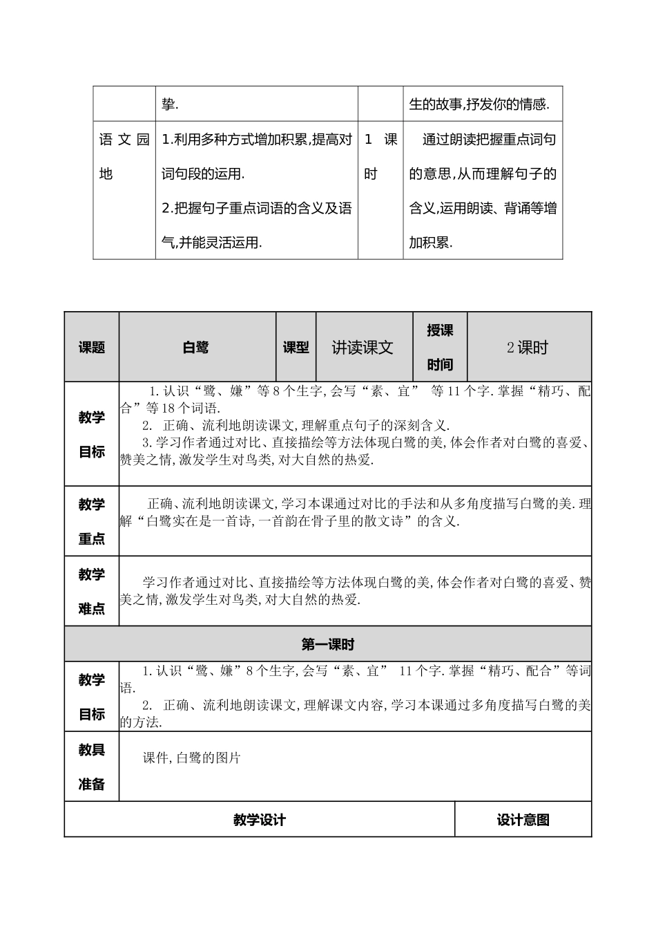 “一花一鸟总关情”这个主题单元教学初探_第3页