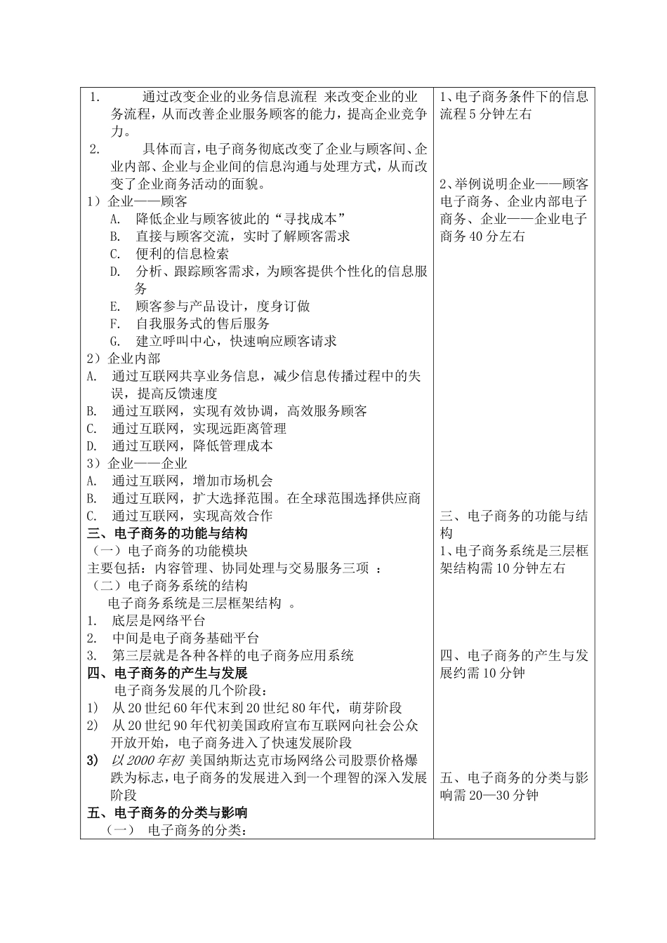 《电子商务概论》课程教学设计教案_第3页