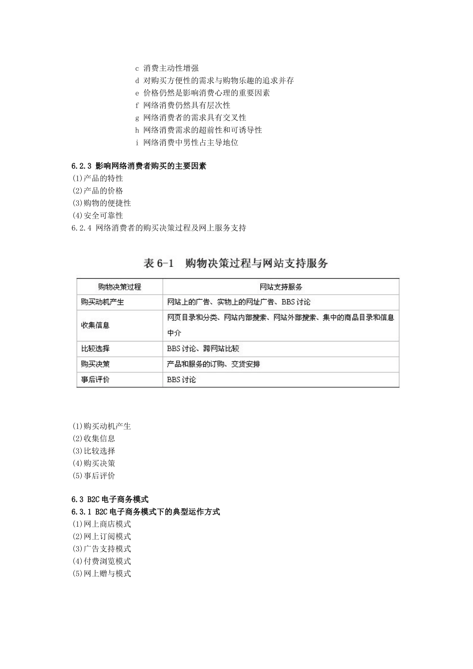 B2C电子商务知识点梳理汇总_第3页