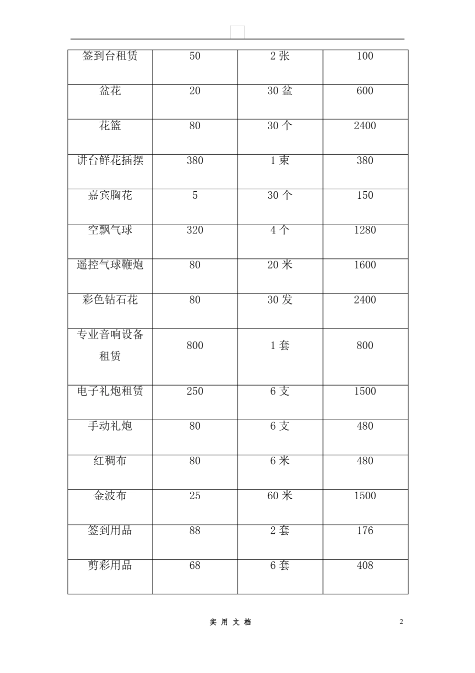 婚庆合同---服务合同_第2页