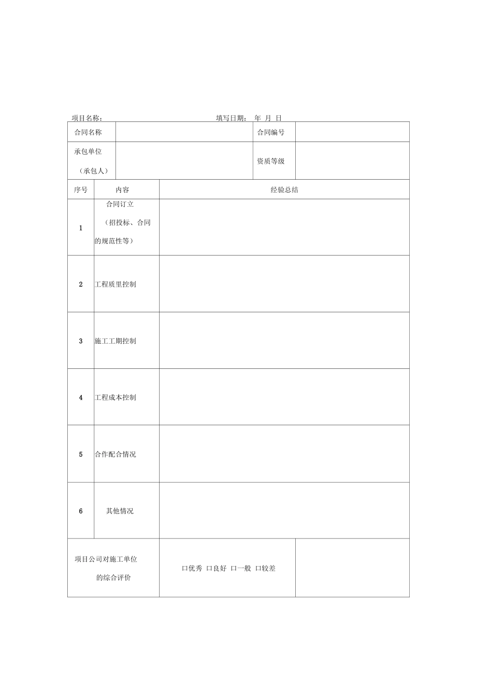 合同执行情况评估_第3页