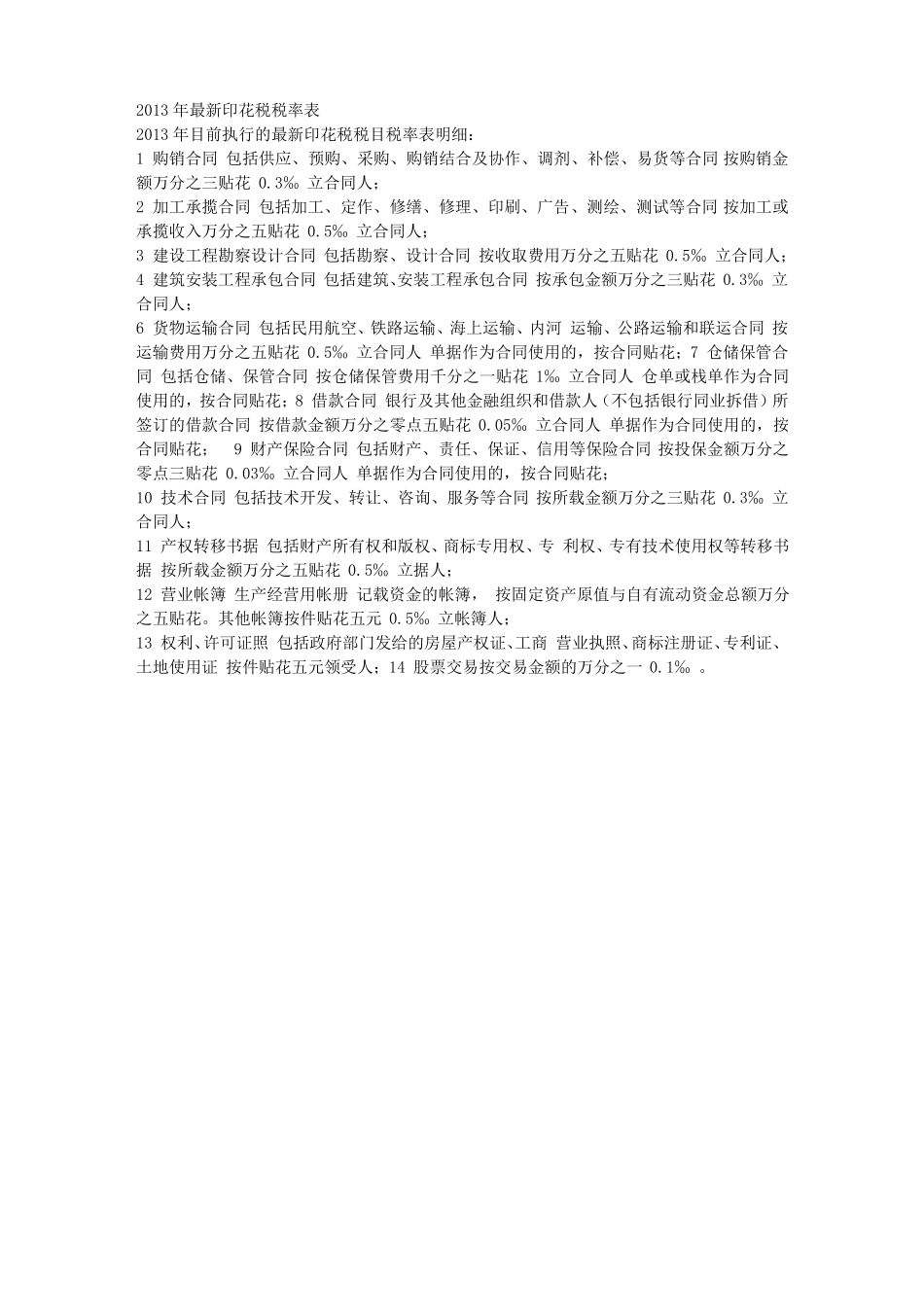 设备采购合同印花税税率_第2页