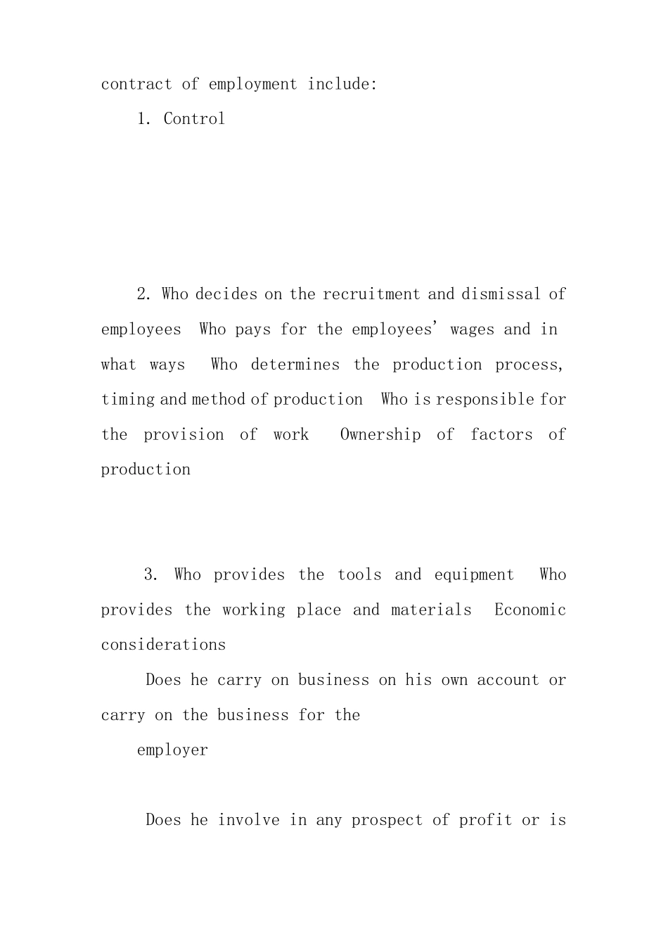 新加坡员工聘用合同范本_第3页